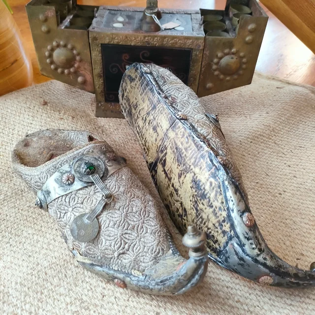 babuchas marroquíes antiguas 2 babuchas marroquíes antiguas - Imagen 2