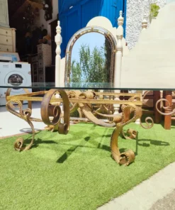 mesa de hierro dorado 4 i5869938280