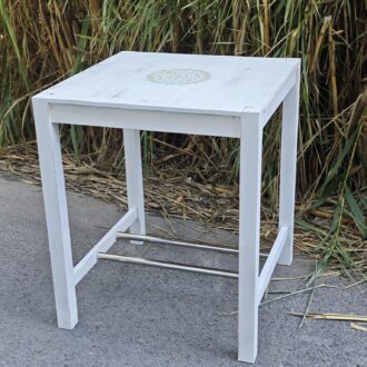white square high table – photo 2