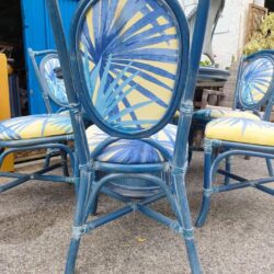 Mesa y sillas de madera y bambú 8 mesa y sillas de madera y bambu 4