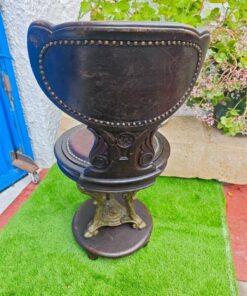 Silla antigua de capitán de barco 7 silla antigua de capitan de barco 2