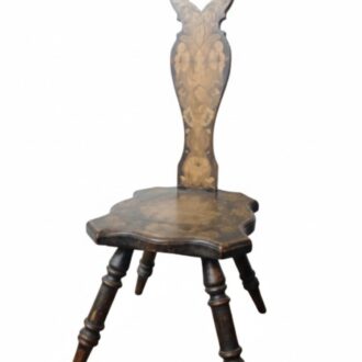 Antique planting chair