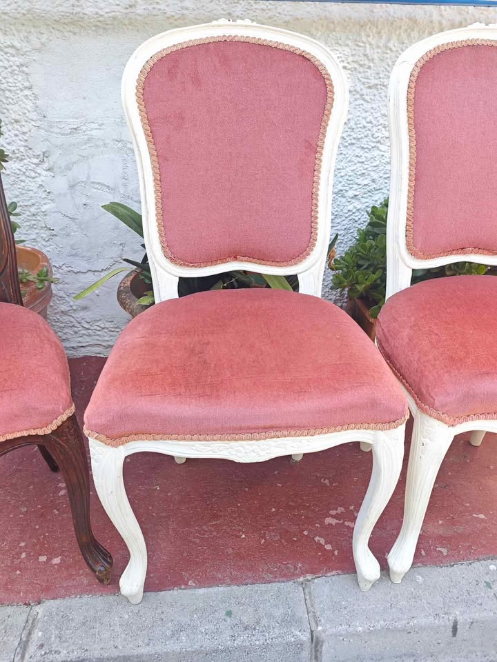 sillas vintage isabelinas 2 sillas vintage isabelinas - Imagen 2