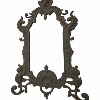 Espejo antiguo de metal