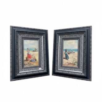 Cuadros pintados sobre oleo