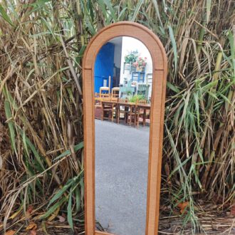 decorative bamboo mirror