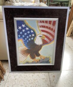 K.Chin aguila amaricana 64x54