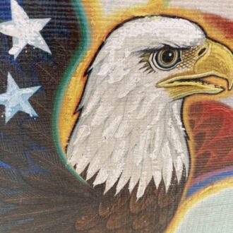 Óleo águila Americana K.Chin 7 1000438912 1