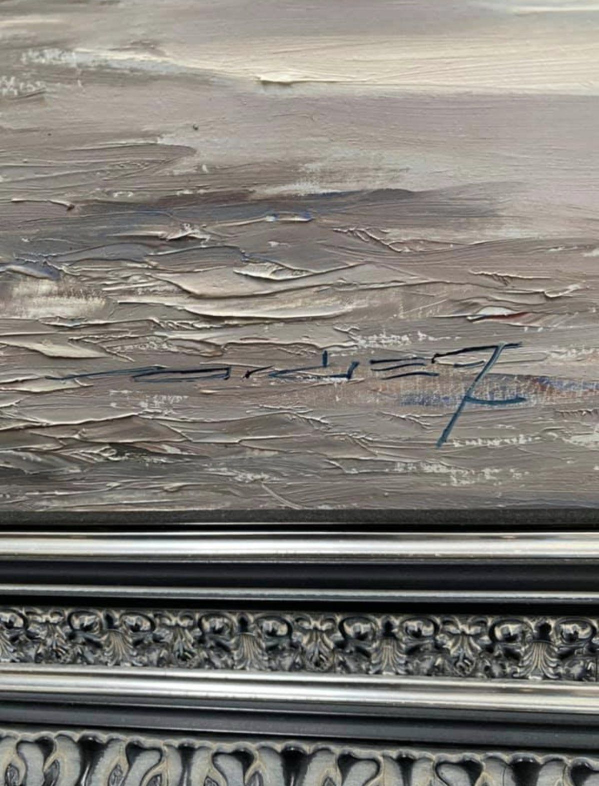 Óleo Marinero Juan Araez 4 Óleo Marinero Juan Araez - Imagen 4