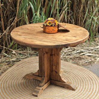 MESA REDONDA DE PINO VIEJO 9 1000439892 scaled