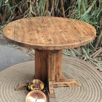 MESA REDONDA DE PINO VIEJO 11 1000439895 scaled