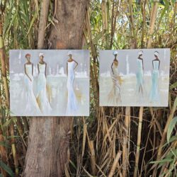 Inicio 38 pinturas africanas set de 2