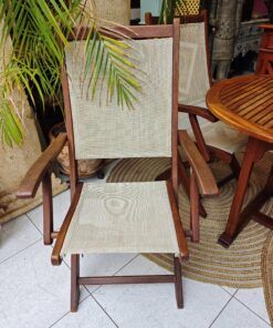 Mesa de jardín y sillas plegables 10 1000444088