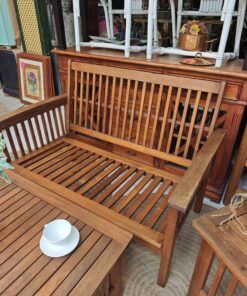 Teak garden furniture set 12 1000444099
