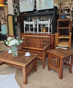 Novedades 23 Set muebles jardín teca