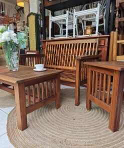 Teak garden furniture set 8 1000444101