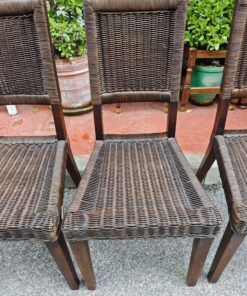 sillas de ratán y madera 6 1000447235