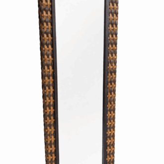 Espejo de ratán natural 180cm