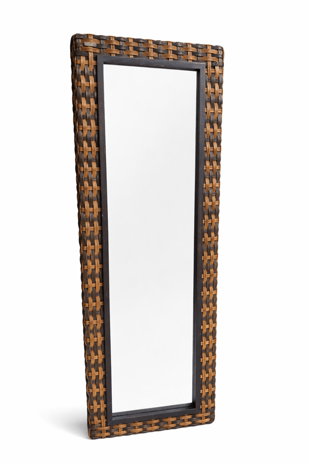 Espejo de ratán natural 180cm 1 Espejo de ratán natural 180cm