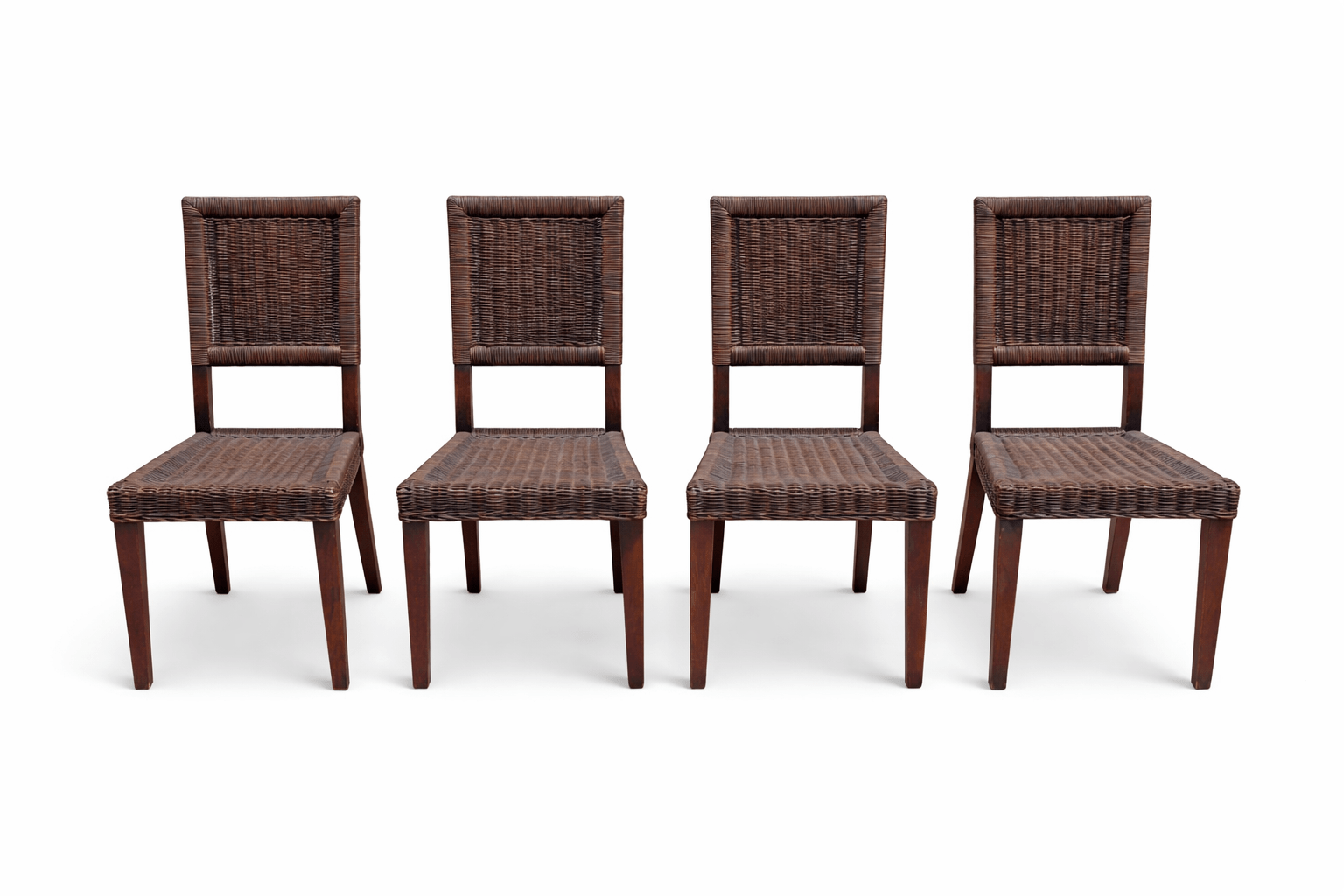 sillas de ratán y madera 1 sillas de ratán y madera