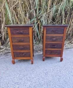 Wood and leather tables 9 1000448566