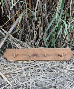 Perchero antiguo de madera lavada 6 1000448667