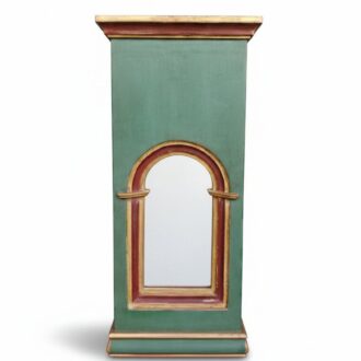 Espejo de madera artesanal