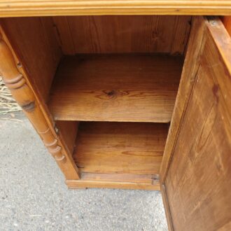 mesita antigua de madera natural 9 1000449133 scaled