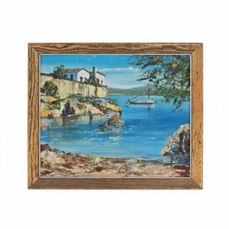 Óleo sobre lienzo Dalia