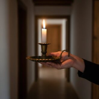 Palmatorio Antiguo de Latón con Asa 7 1000454427