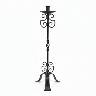 Candelabro de Pie Forja Artesanal