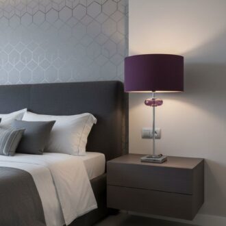 Lámpara de Mesa Moderna en Metal 5 1000454448