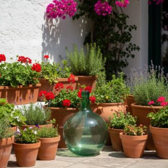 Damajuana de Vidrio Soplado Verde 16 Litros 5 1000454470