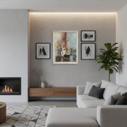 Cuadro al Óleo Abstracto 8 1000457264