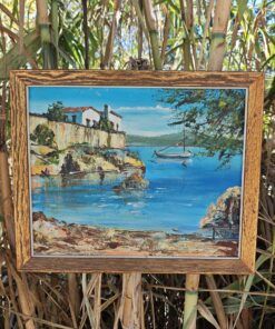 Óleo sobre lienzo Dalia