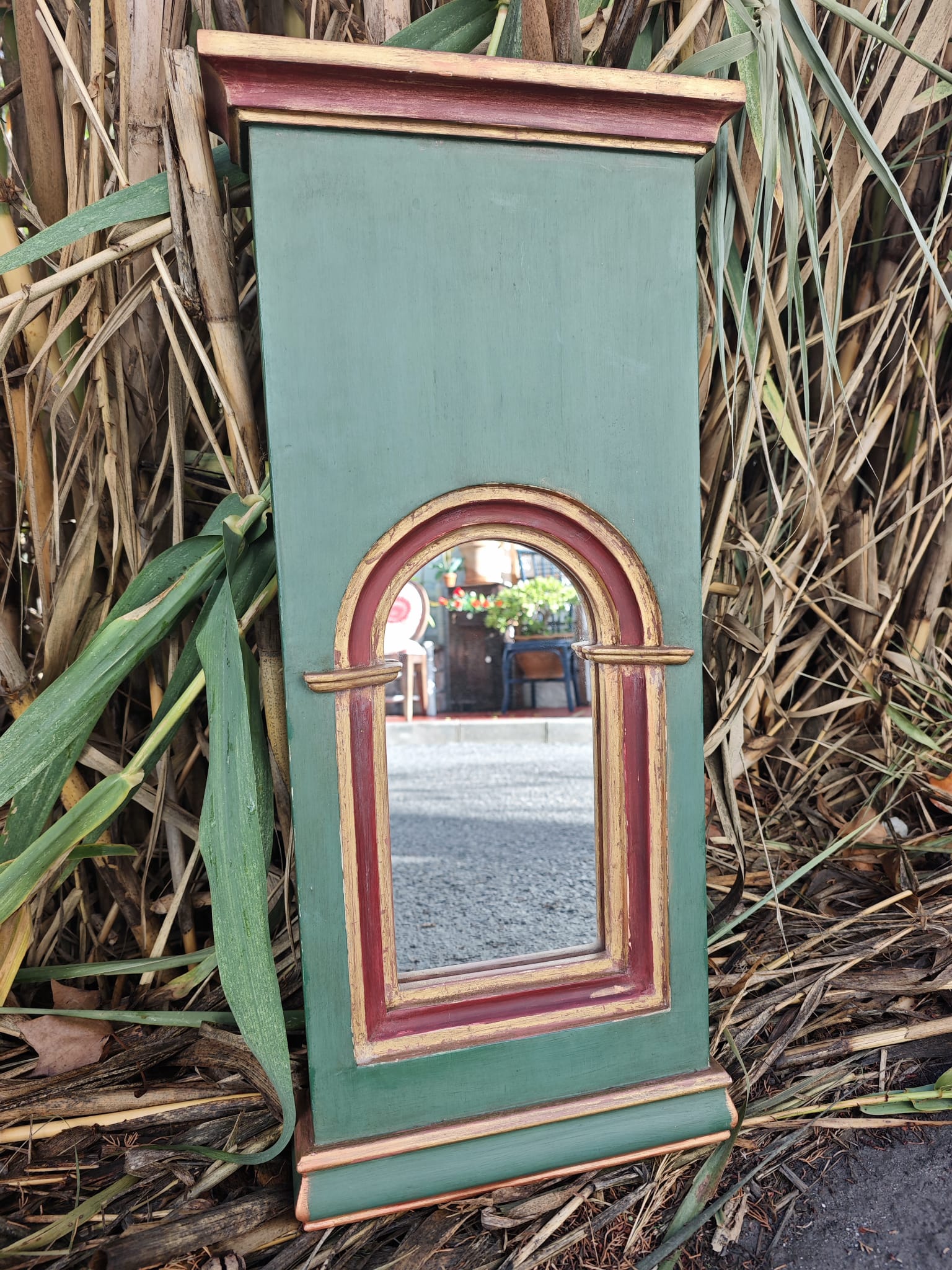 Espejo de madera artesanal 3 Espejo de madera artesanal - Imagen 3