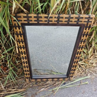 espejo vintage de ratán 6 38511791 7647 4e8f afc0 6a3d3e52bd46