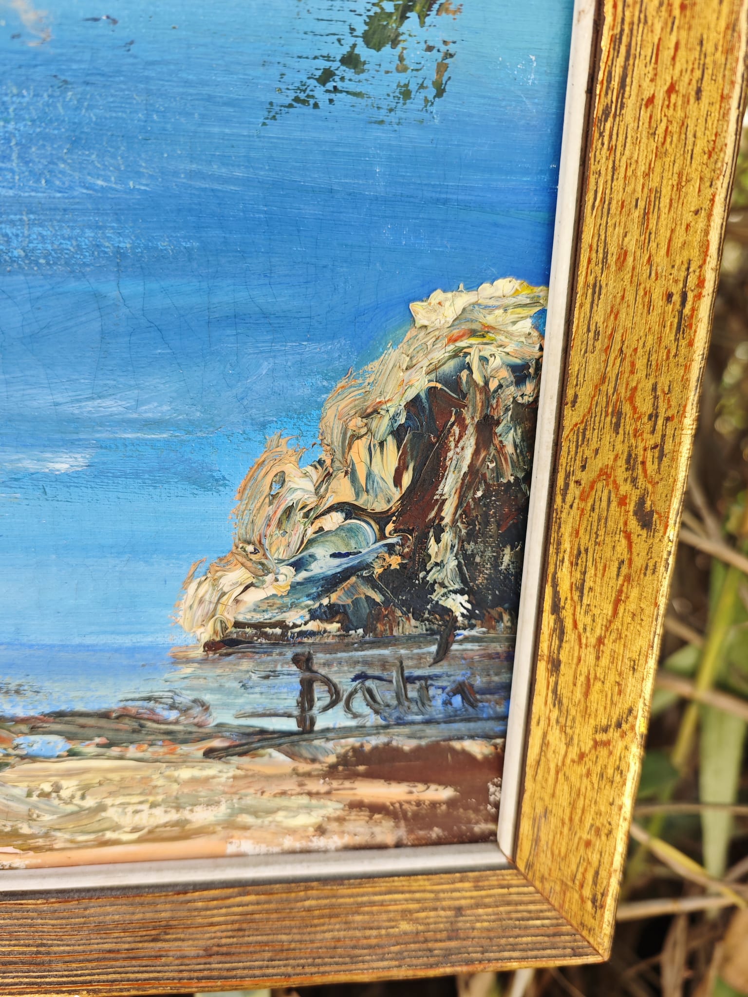 Óleo sobre lienzo Dalia 2 Óleo sobre lienzo firmado