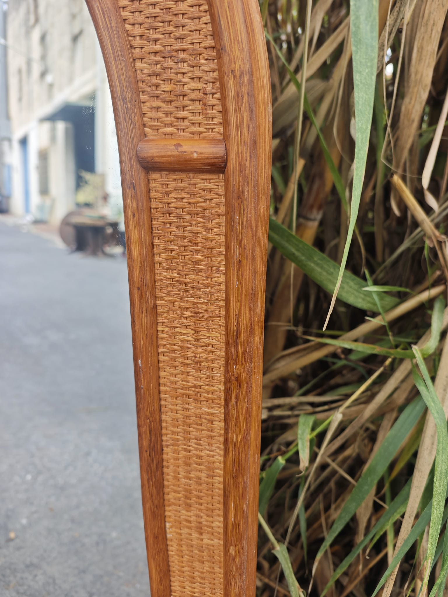 ESPEJO DECORATIVO DE BAMBÚ 2 ESPEJO DECORATIVO DE BAMBÚ - Imagen 2