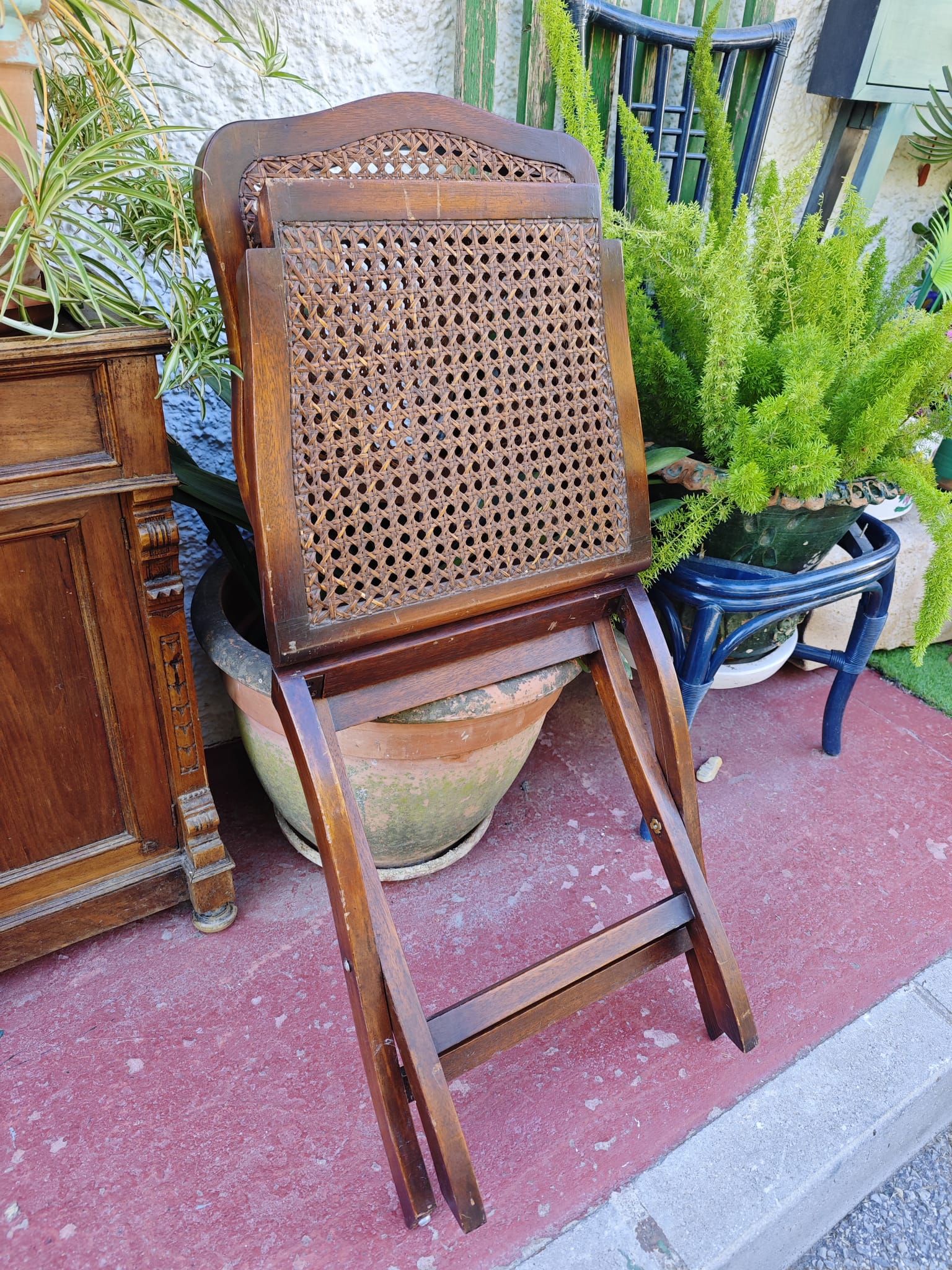 Silla vintage plegable 3 Silla vintage plegable - Imagen 3