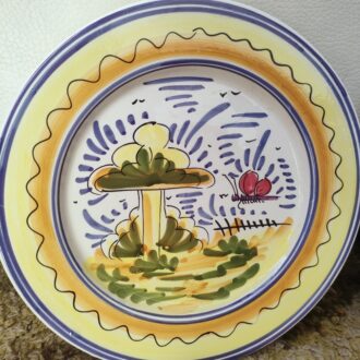 Plato Decorativo Cerámica 25cm 9 IMG20241203110320 scaled