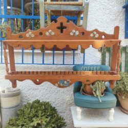 platero de madera vintage pintado a mano 7 IMG20250814112309