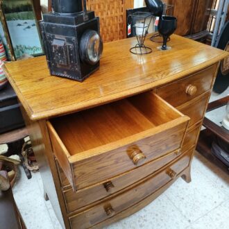 vintage oak chest of drawers – photo 2