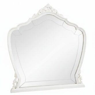 White Vintage Wall Mirror