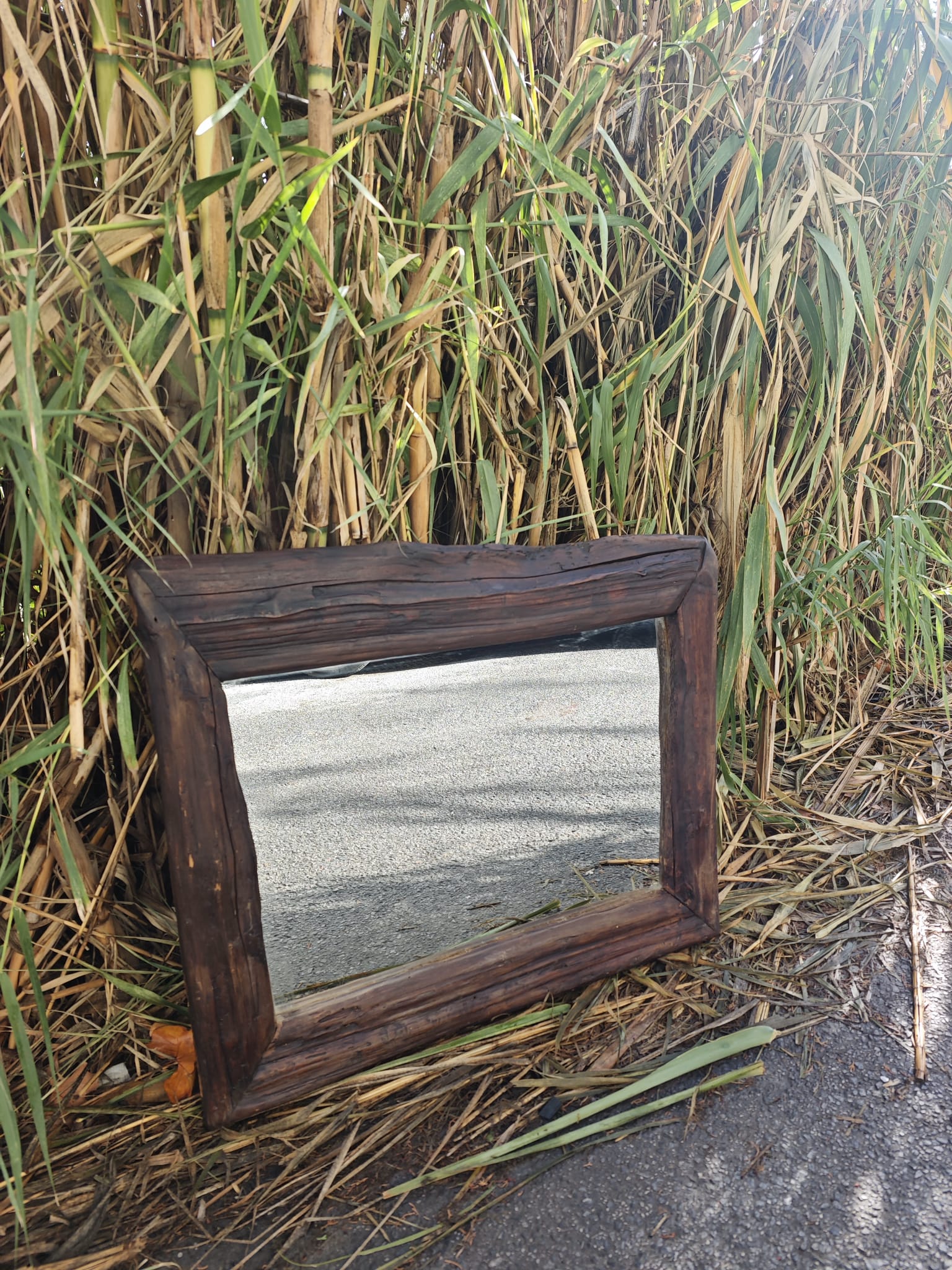 Espejo artesanal de madera 3 Espejo artesanal de madera - Imagen 3