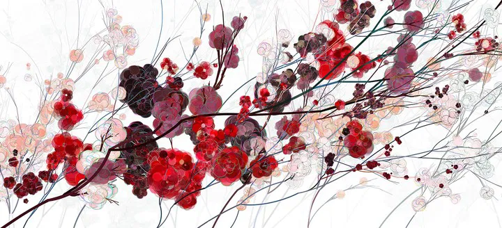 Holger Lippmann – Recursive Tree X (2014) | Lambda Color Print firmada 3 Holger Lippmann – Recursive Tree X (2014) | Lambda Color Print firmada – foto 3