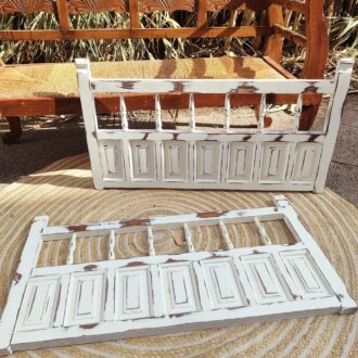 Pair of Vintage Headboards 96cm 7 Pareja de Cabeceros Vintage 96cm – foto 3