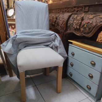 upholstered chair with cover – photo 2