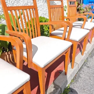 beech wood chairs – photo 2