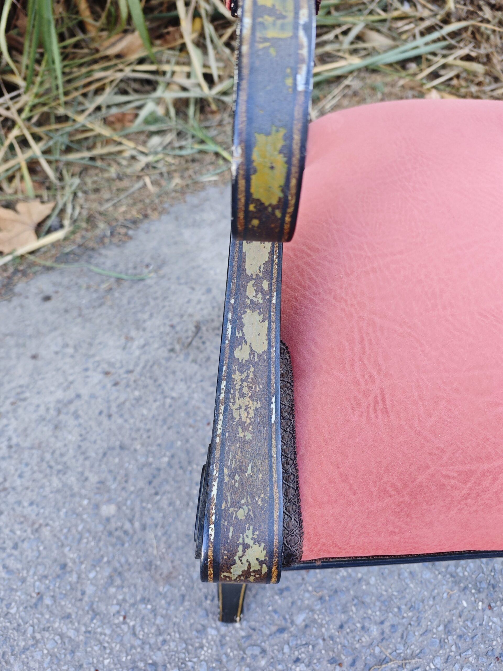 Butaca Vintage de Estilo Neoclásico 3 Butaca Vintage de Estilo Neoclásico - Imagen 3